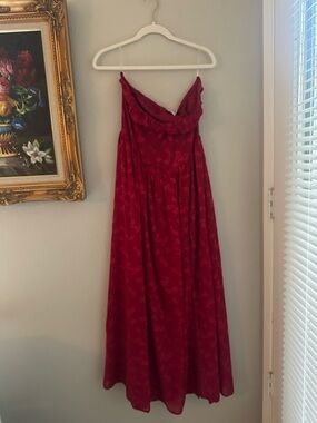 Peppermayo | Dresses | Peppermayo Songbird Maxi Dress Blue Black Floral |  Poshmark